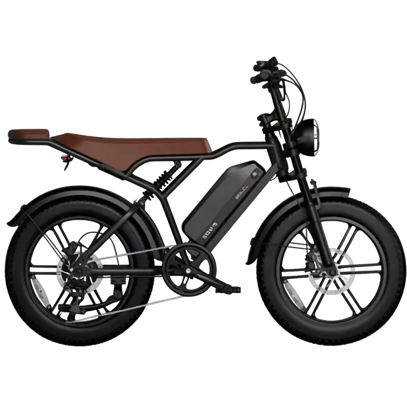 Bicicleta Elétrica — vista Perfil